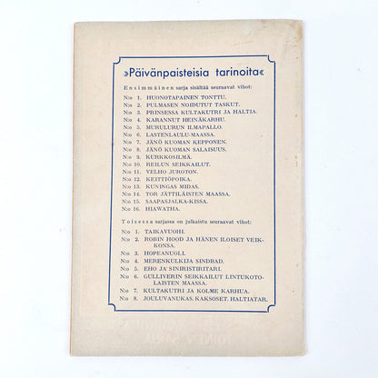 Robin Hoodin seikkailuja Hopeanuoli  N:o 3 1934