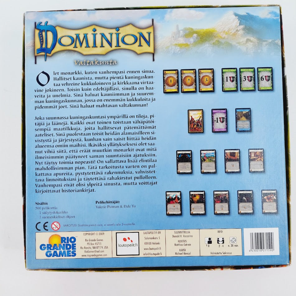 Dominion Valtakunta lautapeli