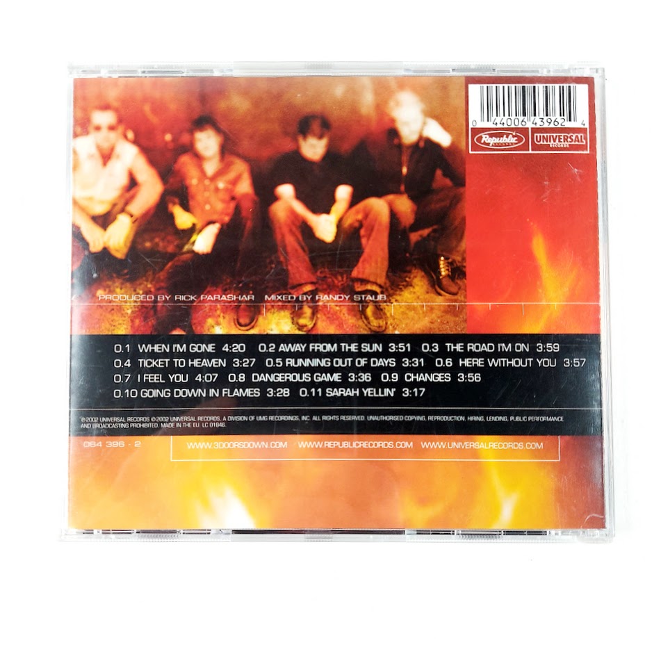 3 Doors Down: Away From The Sun CD