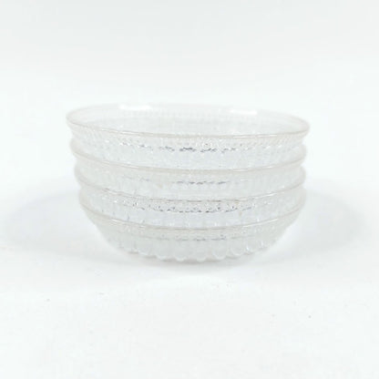 IIttala / Nuutajärvi Kastehelmi kirkas lasinalunen 4 kpl