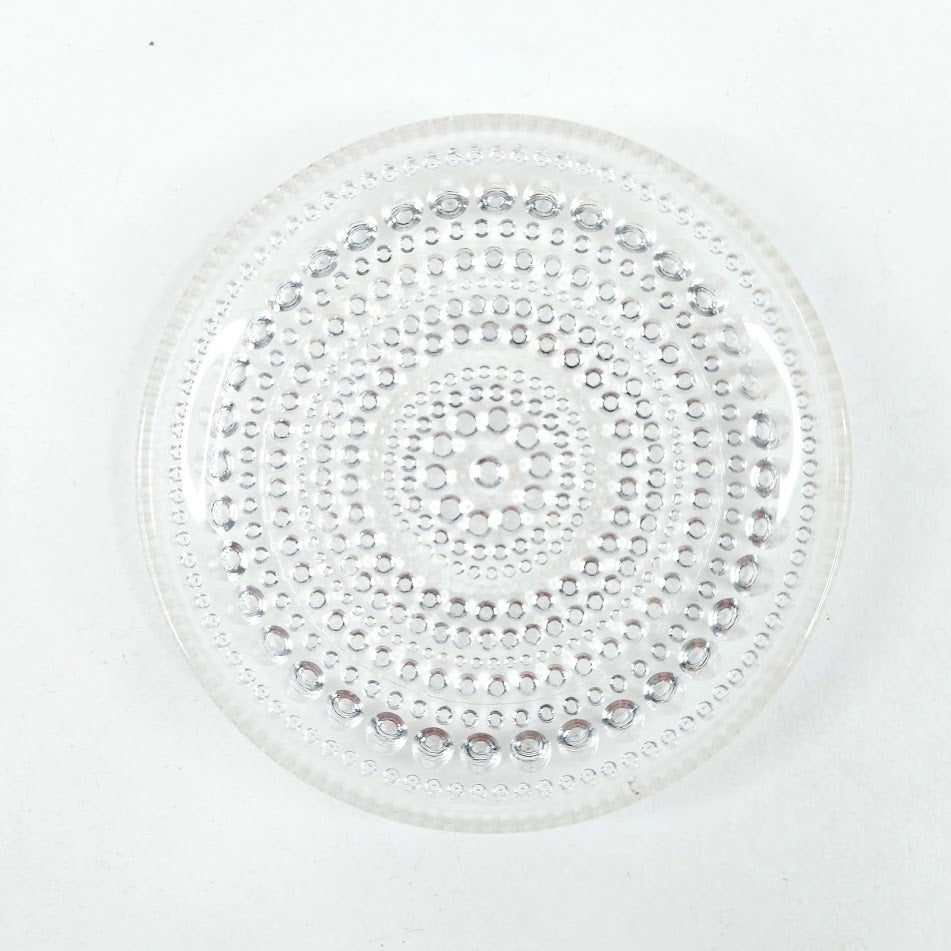 IIttala / Nuutajärvi Kastehelmi kirkas lasinalunen 4 kpl