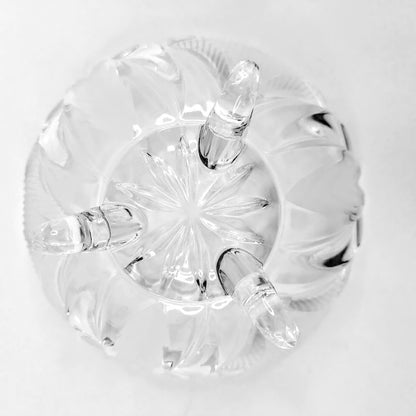 Violetta kolmijalkainen kristallikulho 15,4 cm