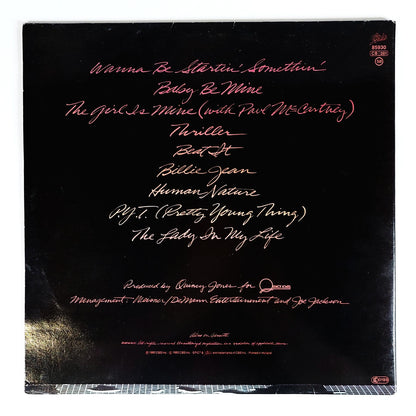 Michael Jackson: Thriller LP