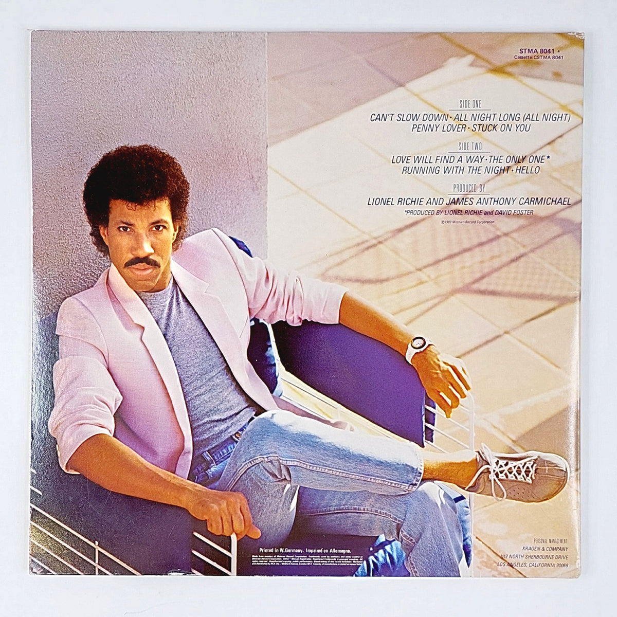 Lionel Richie: Can´t Slow Down LP