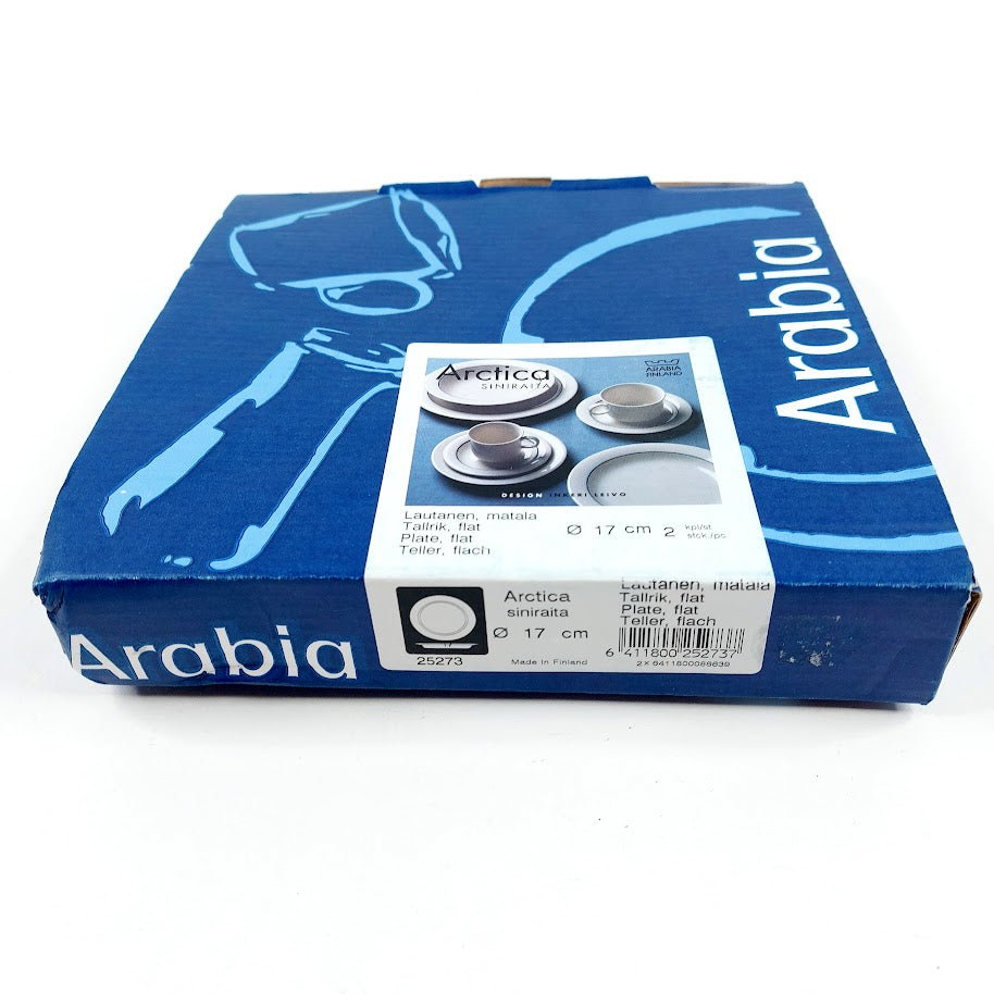Arabia Arctica Siniraita pullalautanen 2kpl