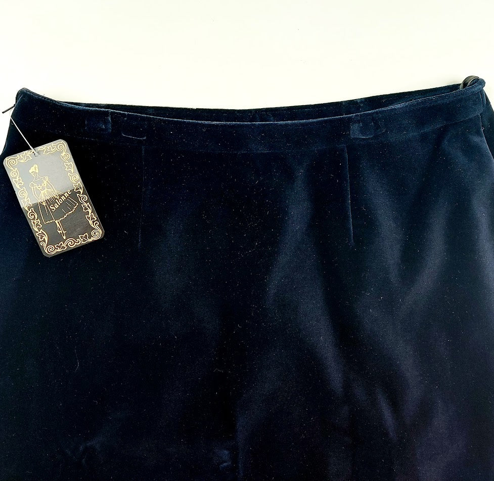 Salonne Susan vintage samettihame koko 46