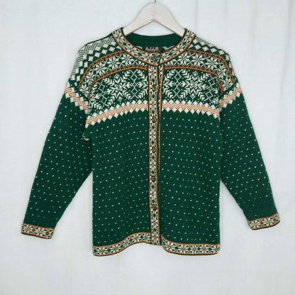 Apleks vintage villaneuletakki koko S