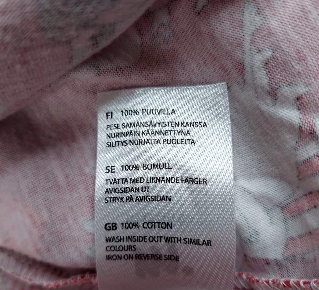 Martinex Muumi Talvisydän pyjama koko L