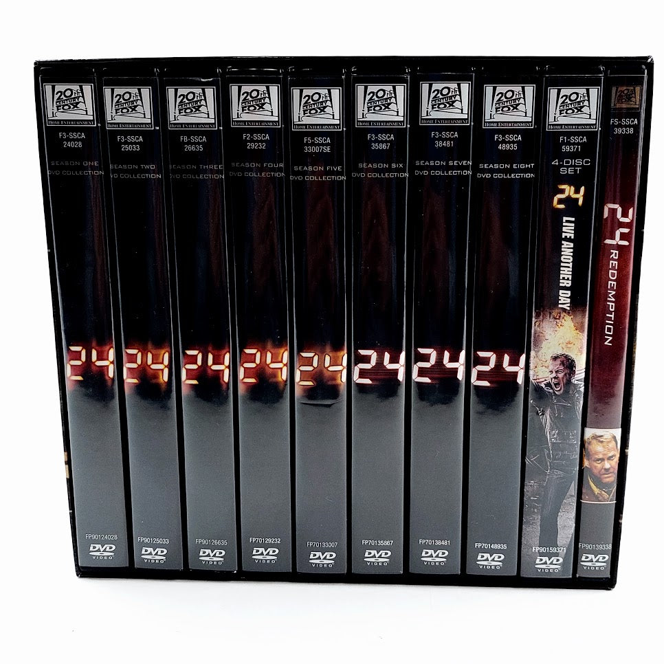 24 - The Complete Series DVD box
