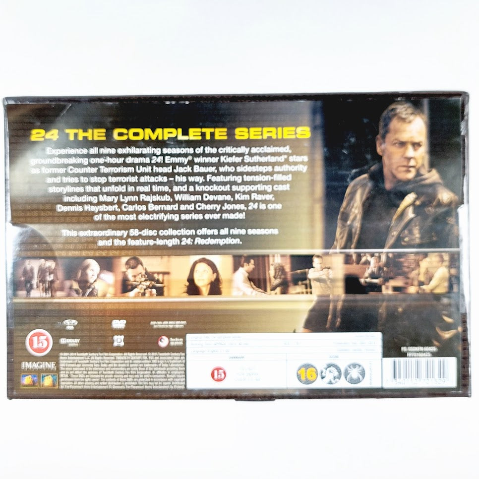 24 - The Complete Series DVD box