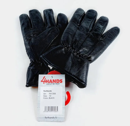 4hands nahkakäsineet koko 10