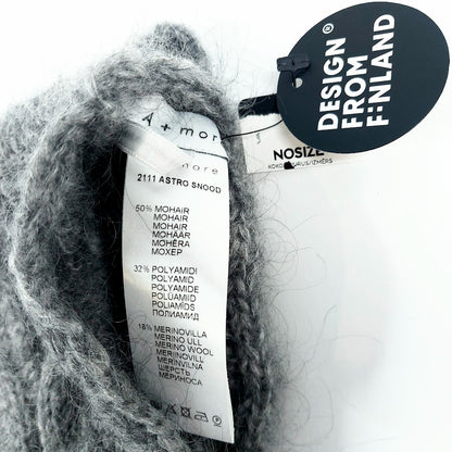A + more mohairsekoitteinen tuubihuivi