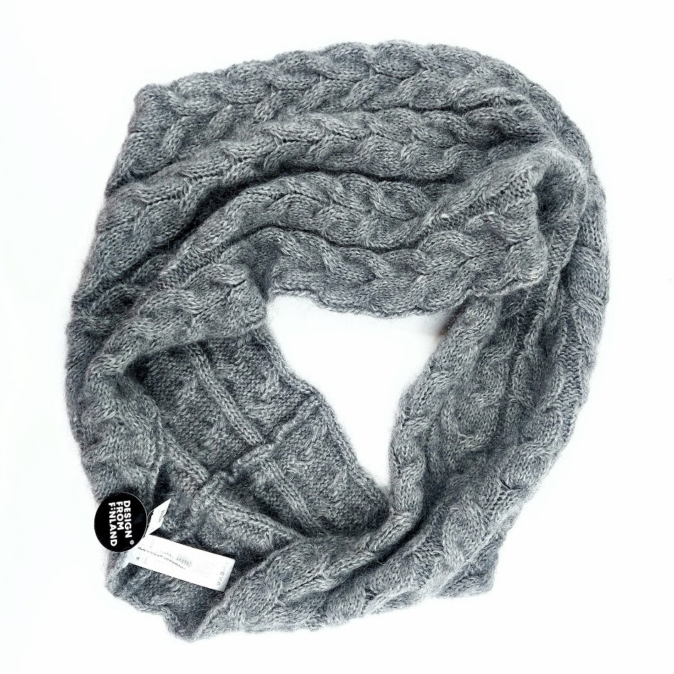 A + more mohairsekoitteinen tuubihuivi