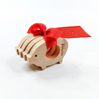 Aarikka Kattauspossu servettirenkaat 4 kpl