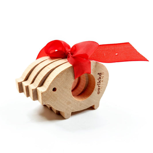 Aarikka Kattauspossu servettirenkaat 4 kpl