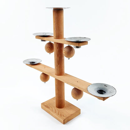 Aarikka vintage kynttelikkö joulukuusi