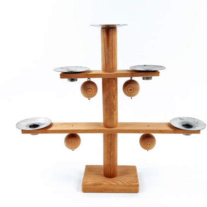 Aarikka vintage kynttelikkö joulukuusi