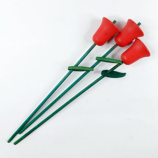 Aarikka puiset tulppaanit 3 kpl