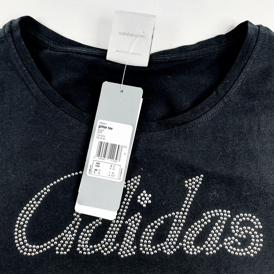 Adidas Glitter Tee t-paita Koko 42