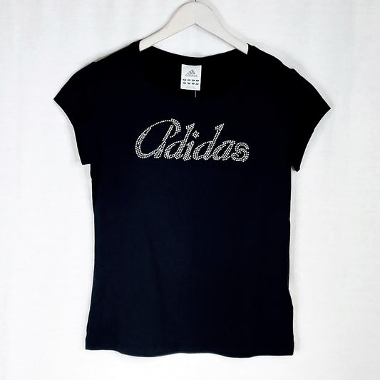 Adidas Glitter Tee t-paita Koko 42