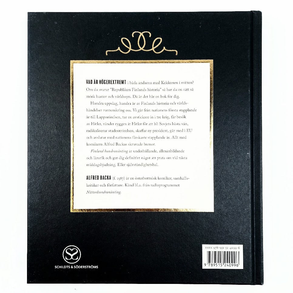 Alfred Backa: Finland hundranånting 1917-2017