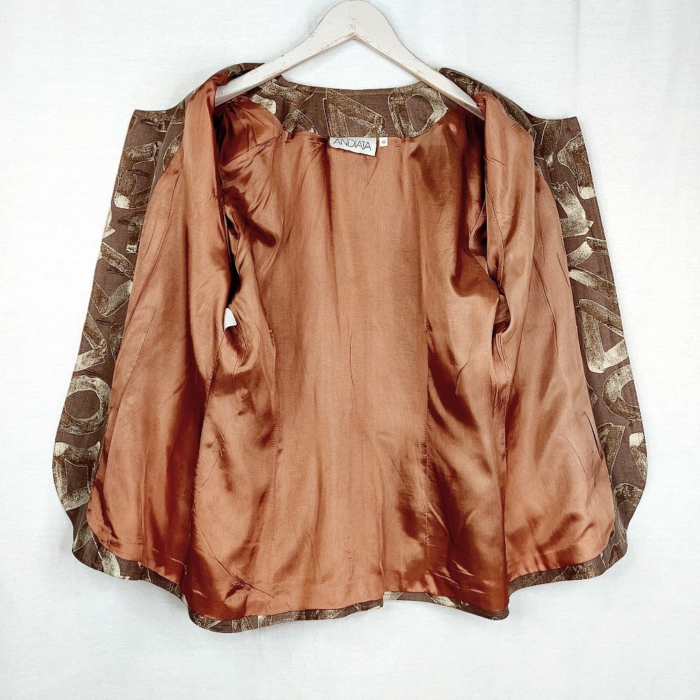 Andiata vintage pellavajakku koko 42