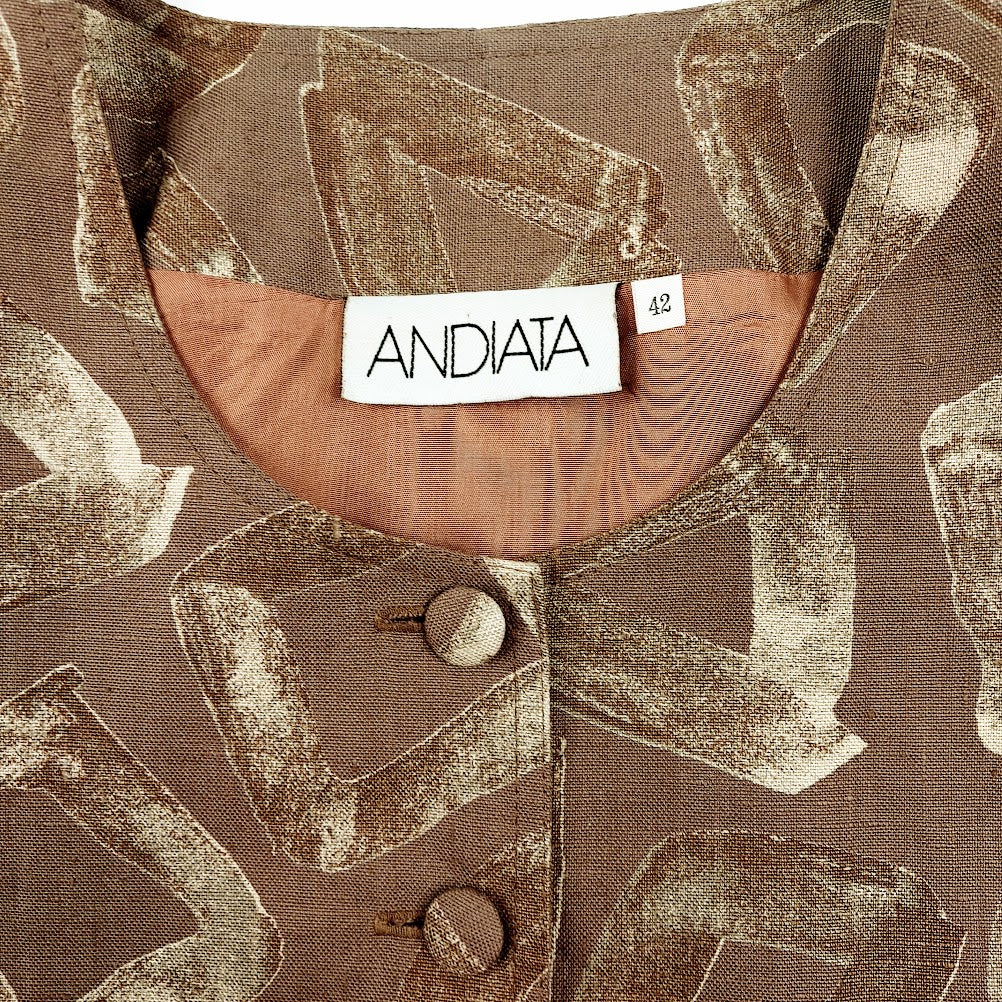 Andiata vintage pellavajakku koko 42