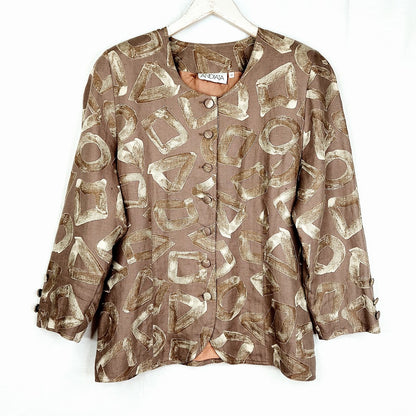 Andiata vintage pellavajakku koko 42