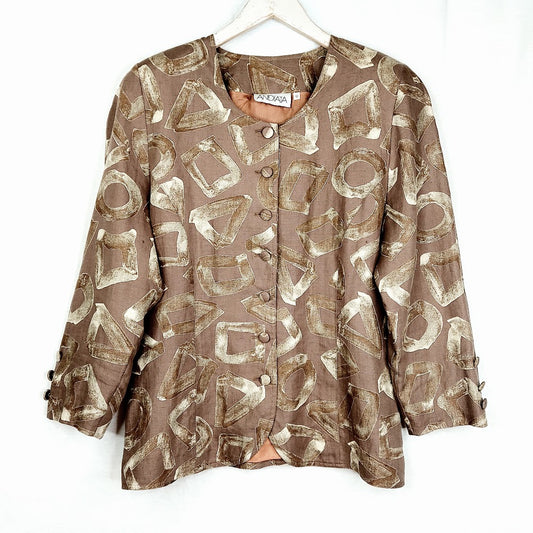 Andiata vintage pellavajakku koko 42