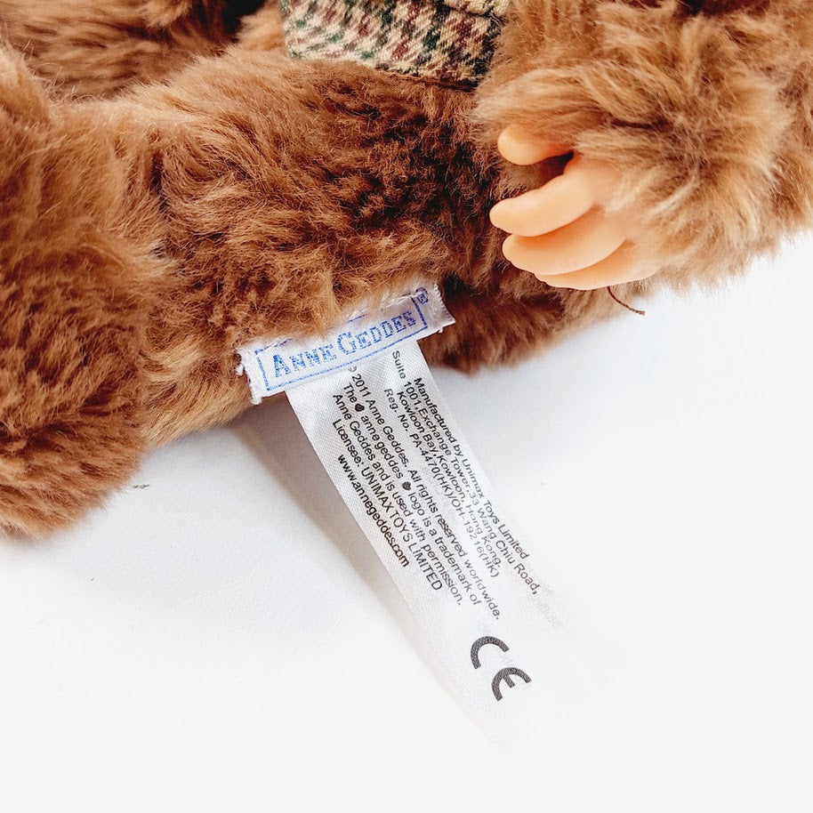 Anne Geddes Baby Bear nukke