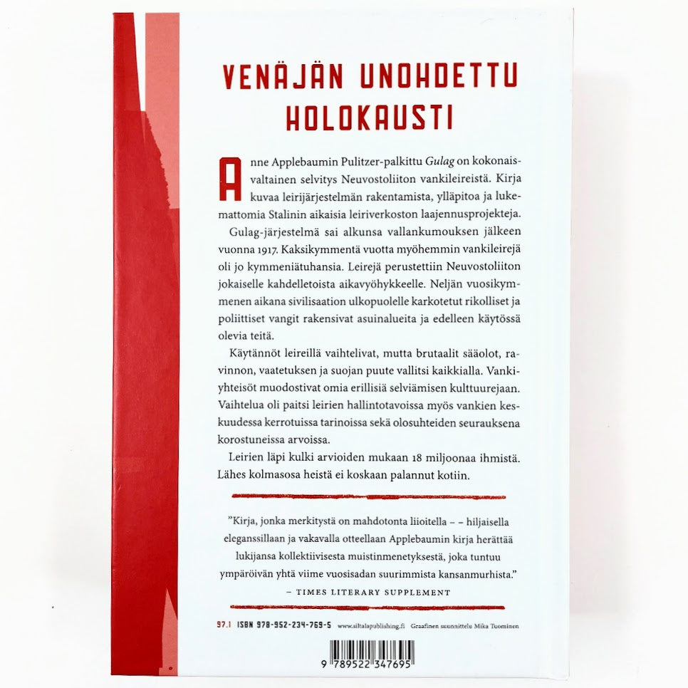Anne Applebaum: Gulag - Vankileirien saariston historia