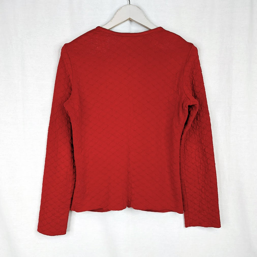 Anne Linnonmaa puuvillaneuletakki koko S