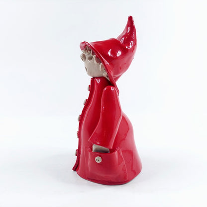 Anne Parkkali keraaminen joulutonttu 14 cm