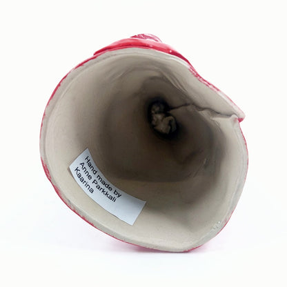 Anne Parkkali keraaminen joulutonttu 14 cm