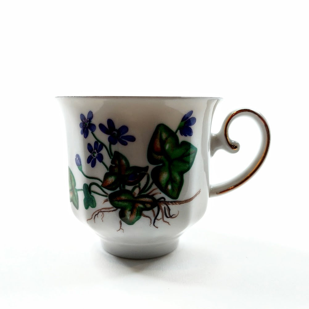 Apilanlehti Carl von Linné 1976 kahvikuppisetti 3 osaa