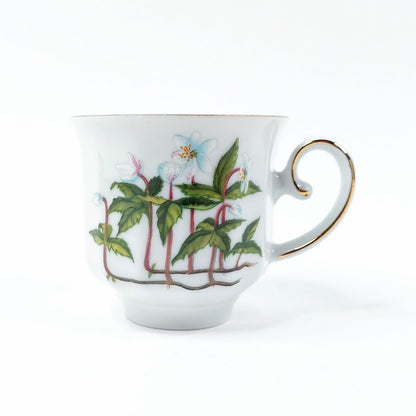 Apilanlehti Carl von Linné 1978 kahvikuppisetti 3 osaa