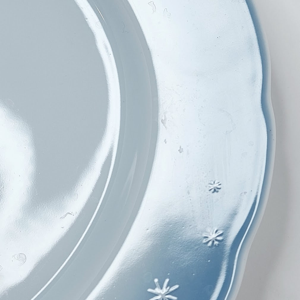 Apilanlehti / Fyrklövern Punatulkku lautanen 26,5 cm 2 kpl