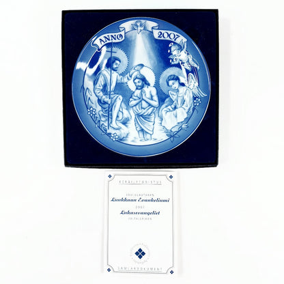 Apilanlehti Luukkaan Evankeliumi 2007 seinälautanen