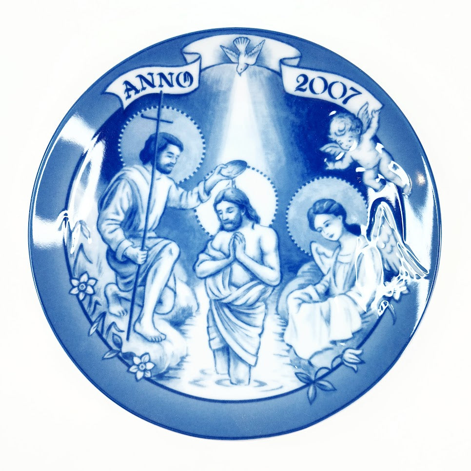 Apilanlehti Luukkaan Evankeliumi 2007 seinälautanen