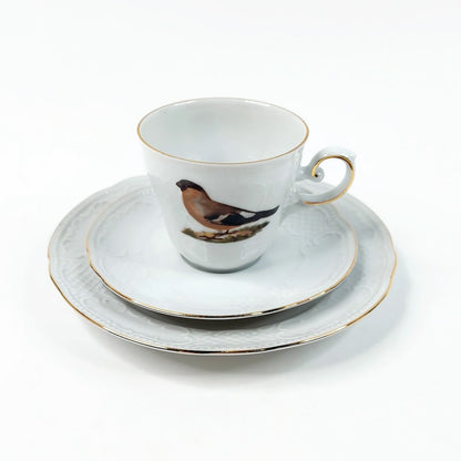 Apilanlehti Pohjolan linnut 1978 kahvikuppisetti 3 osaa