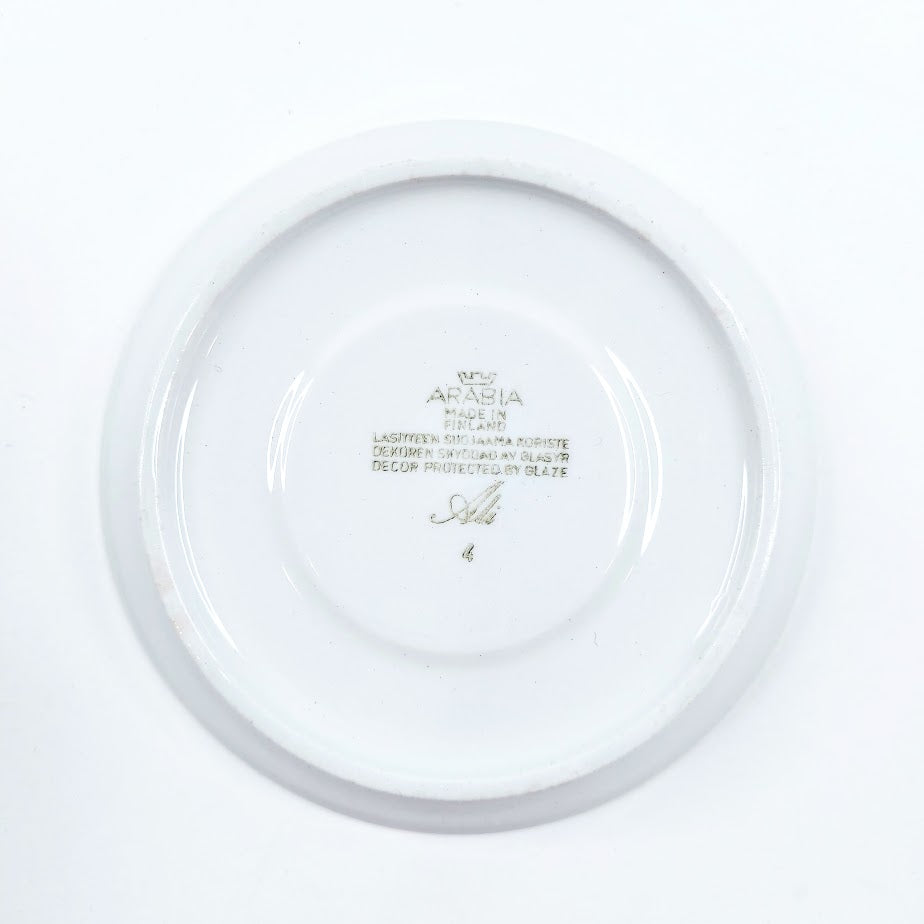 Arabia Ali teekuppisetti 4 - osaa