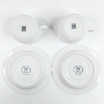 Arabia Arctica kahvikuppisetti 4 osaa
