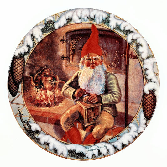 Arabia Art Joulutonttu seinälautanen 29,5 cm