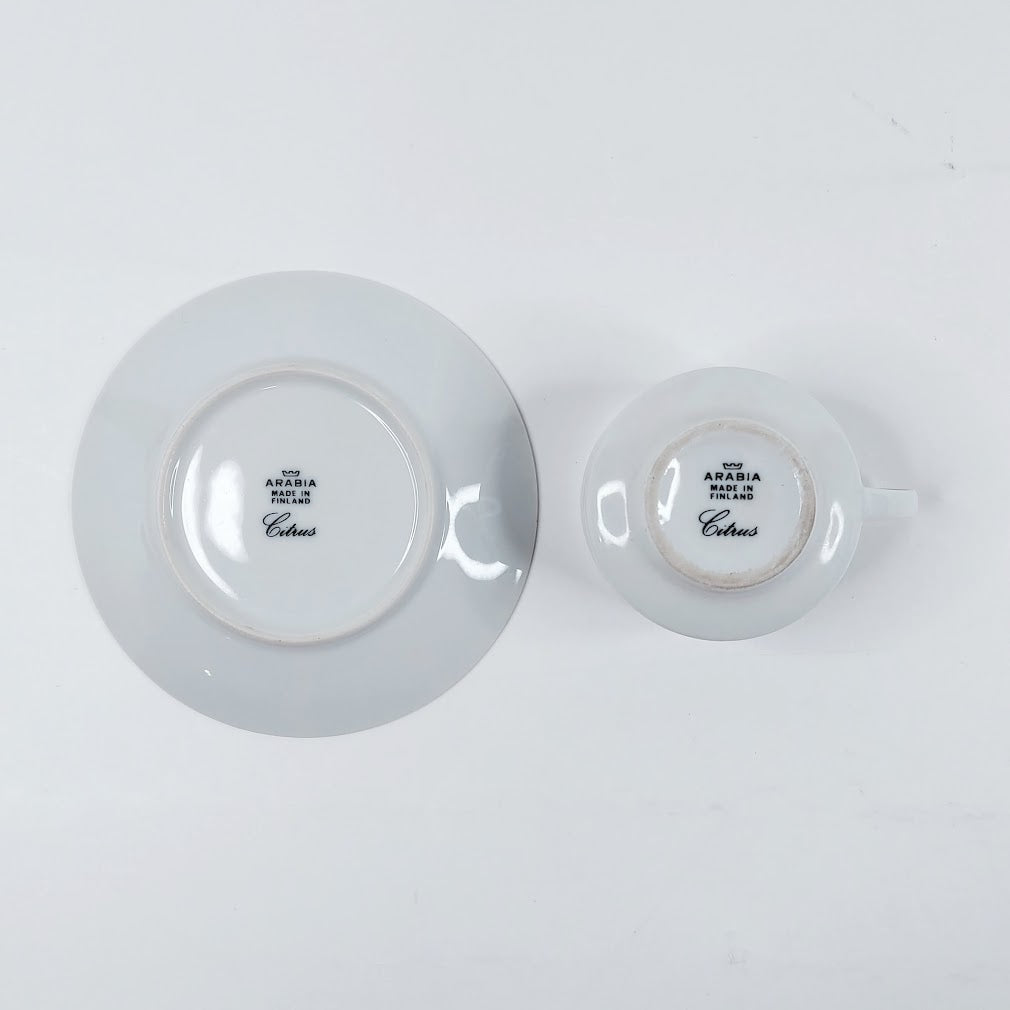 Arabia Citrus kahvikuppisetti 2 osaa