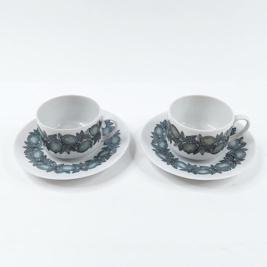 Arabia Citrus kahvikuppisetti 4 osaa