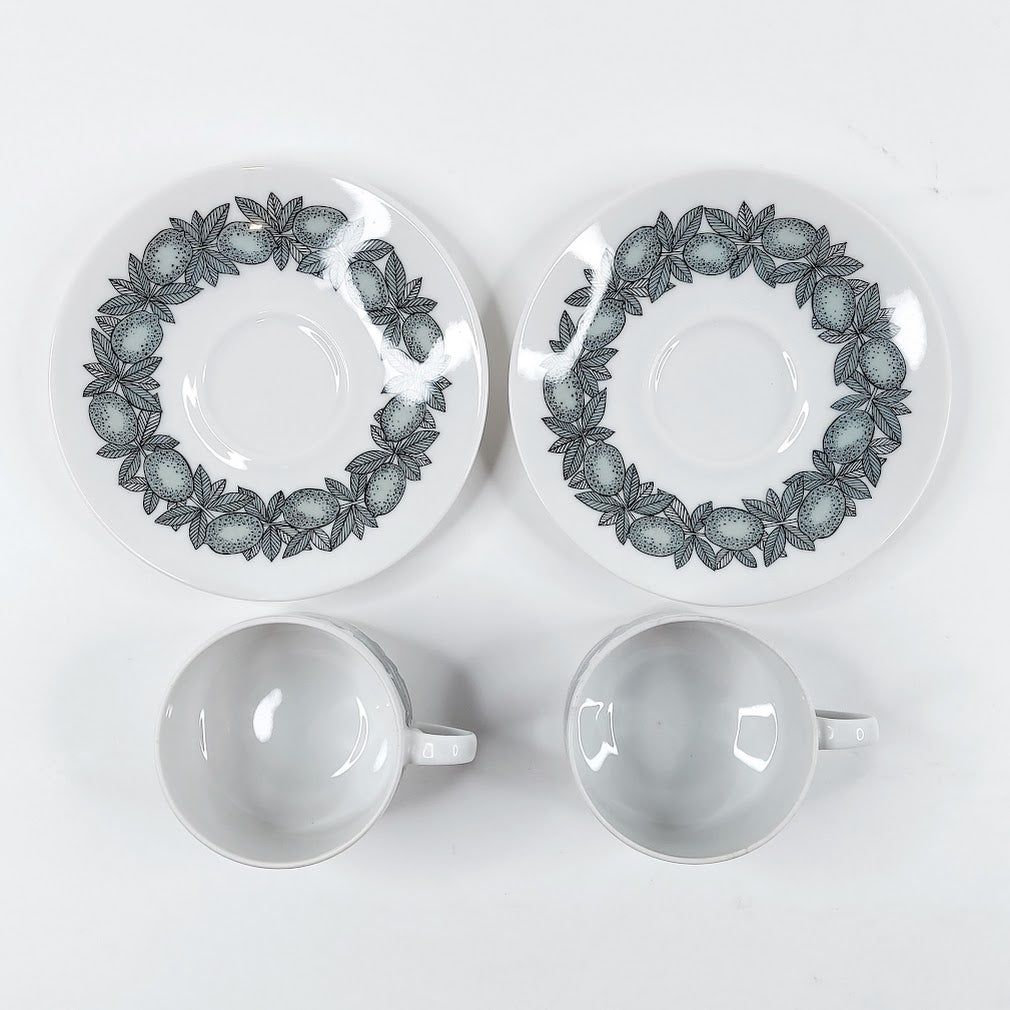 Arabia Citrus kahvikuppisetti 4 osaa