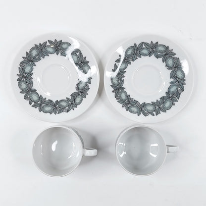 Arabia Citrus kahvikuppisetti 4 osaa