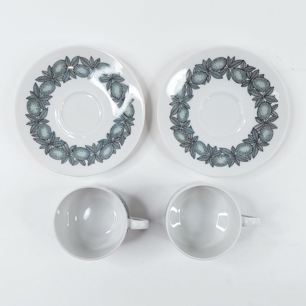 Arabia Citrus kahvikuppisetti 4 osaa