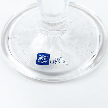Arabia Finn Crystal Apila jalallinen tarjoilumalja