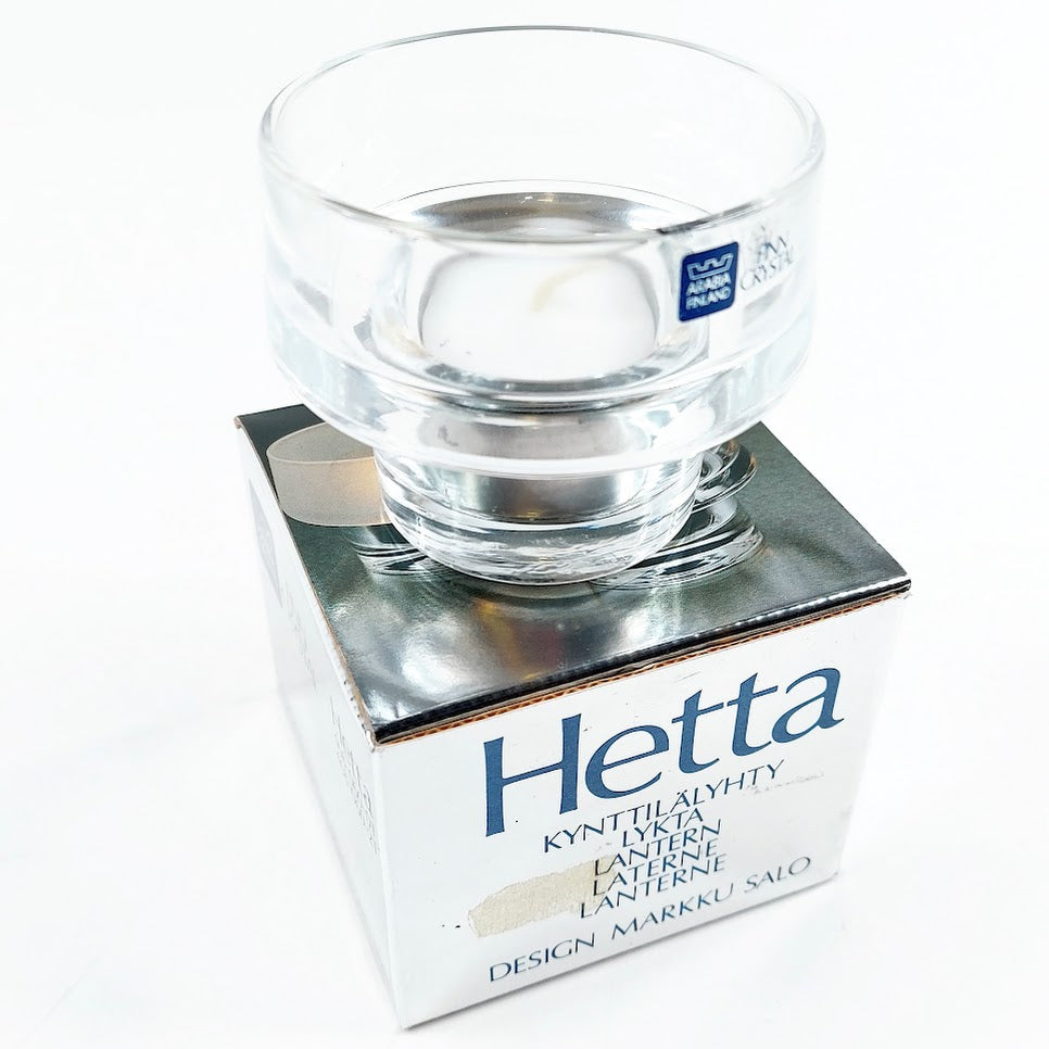 Arabia Finn Crystal Hetta kynttilälyhty